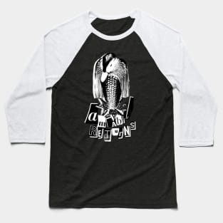 Punk Amabie Baseball T-Shirt